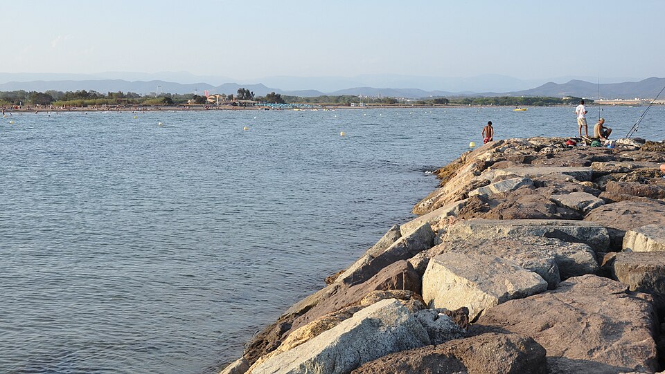 Spot de surf Escalamandres à Fréjus