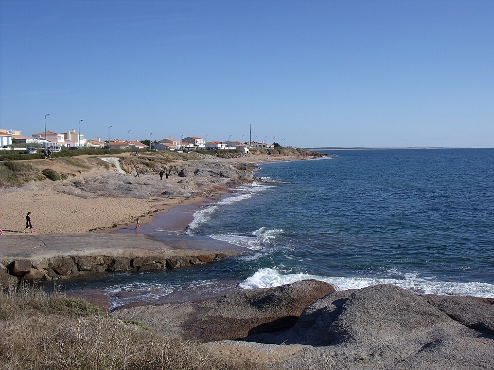 Spot de surf La Sauzaie à Brétignolles-sur-Mer