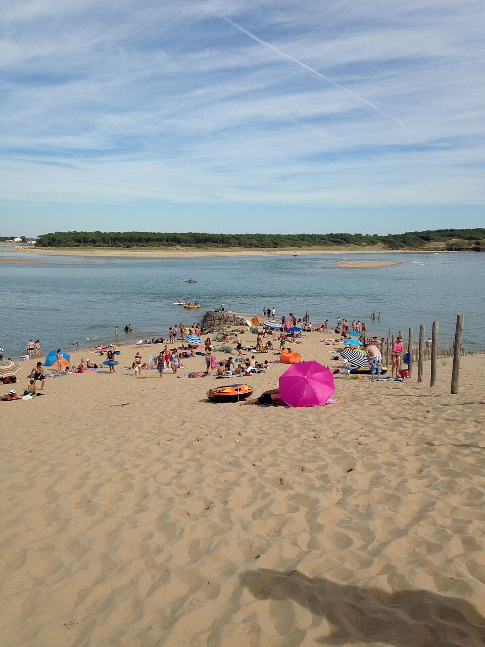 Spot de surf Plage du Veillon à Talmont-Saint-Hilaire
