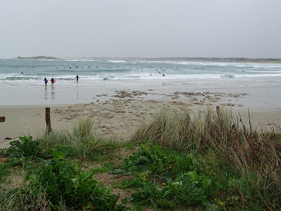 Spot de surf Pors Carn à Penmarch